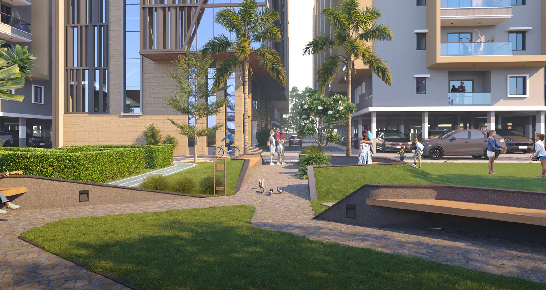 Multipurpose Lawn at Namo Origin